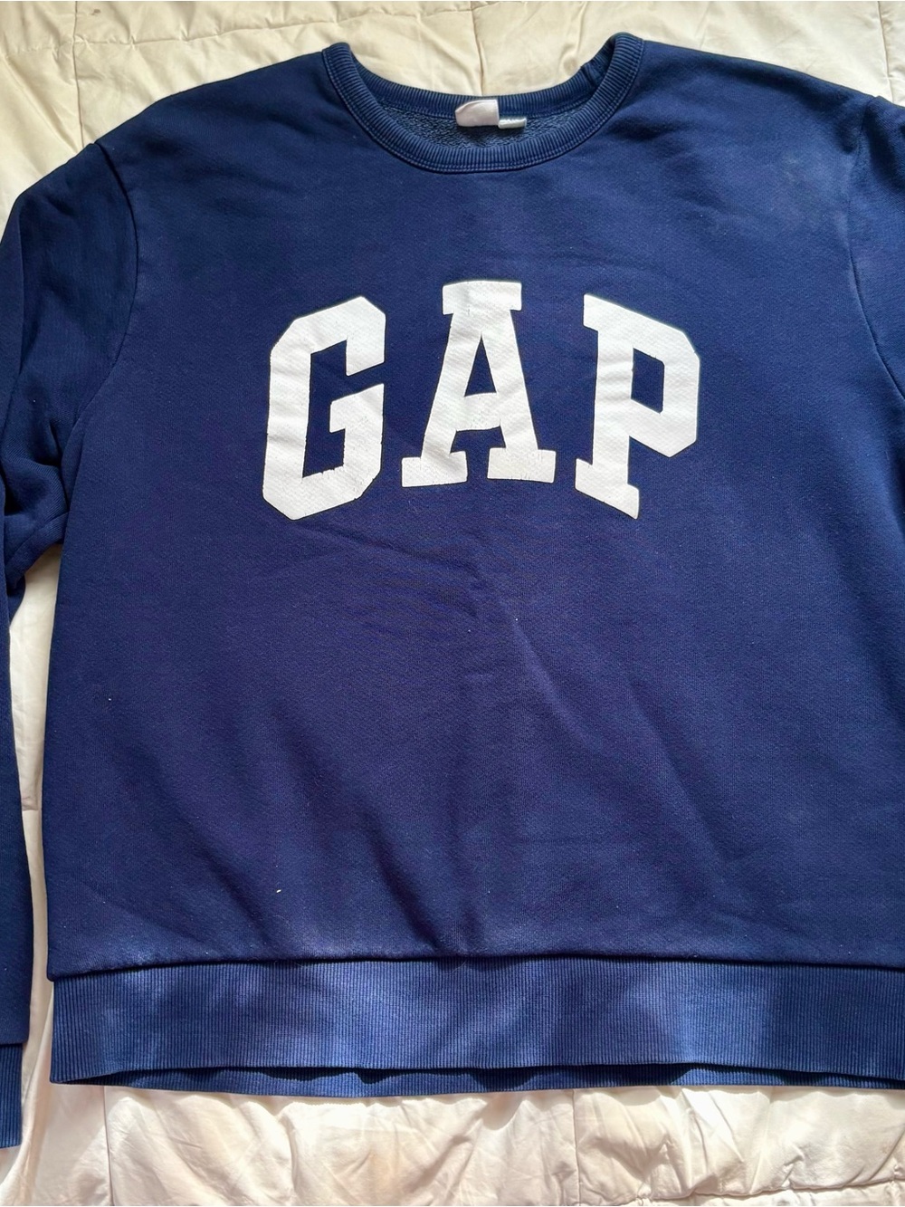 GAP Navy Blue Crewneck Sweatshirt